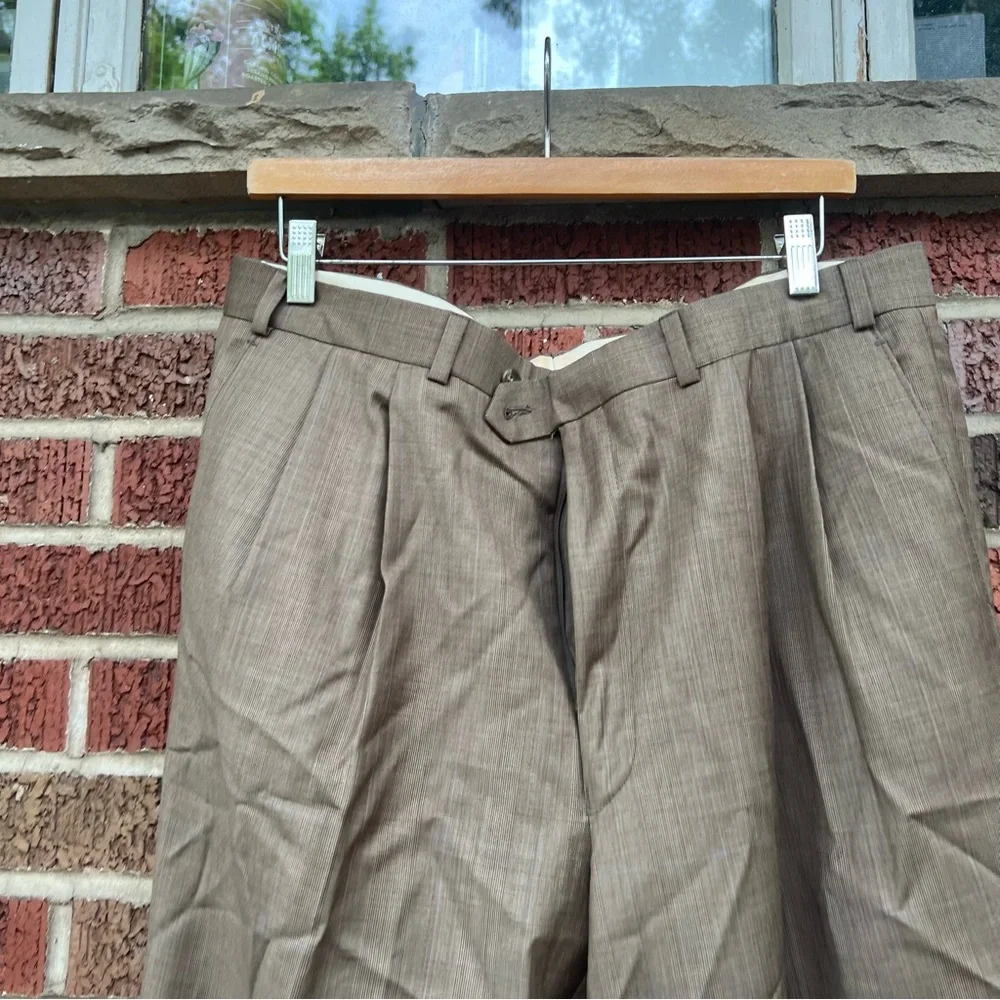 Lauren Ralph Lauren Beige Brown Men’s Dress Pants Trousers Suit Pants